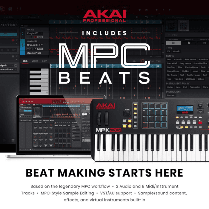 Akai Professional MPK261 61-key MIDI Controller - Image 2