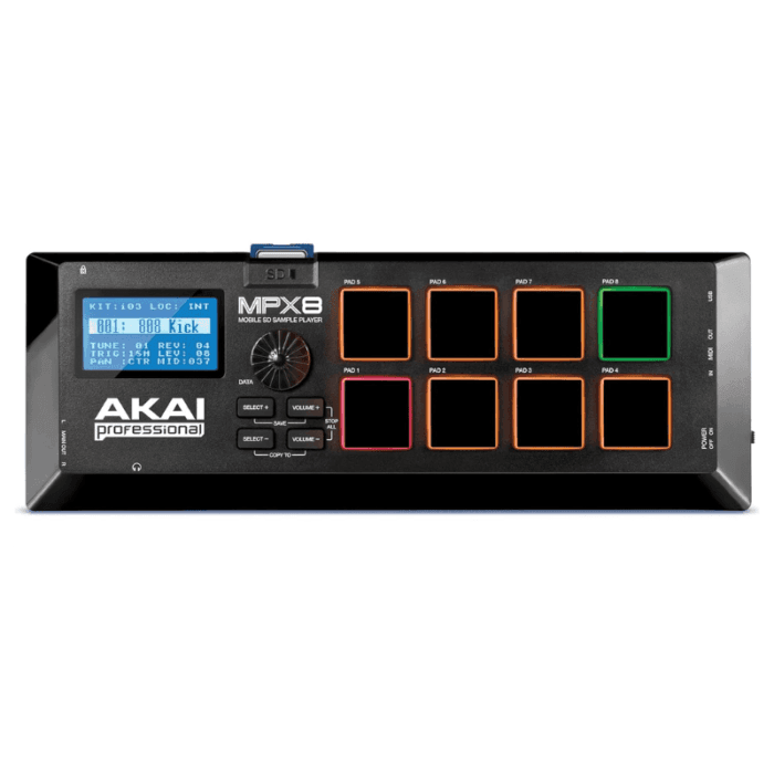 Akai Professional MPX8 | Portable Sample Pad Controller - Image 6