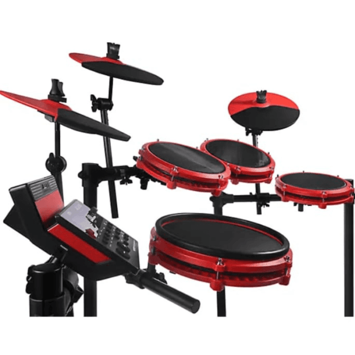 Alesis Nitro Max Kit Eight Piece Electronic Drum Kit with Mesh Heads and Bluetooth - Image 4