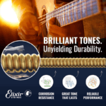 Elixir Strings Acoustic Guitar Strings, 6 String, Extra Light POLYWEB Coating 10/47 - Image 3