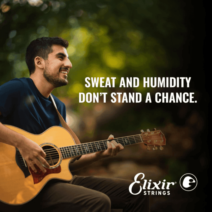 Elixir Strings Acoustic Guitar Strings, 6 String, Extra Light POLYWEB Coating 10/47 - Image 4
