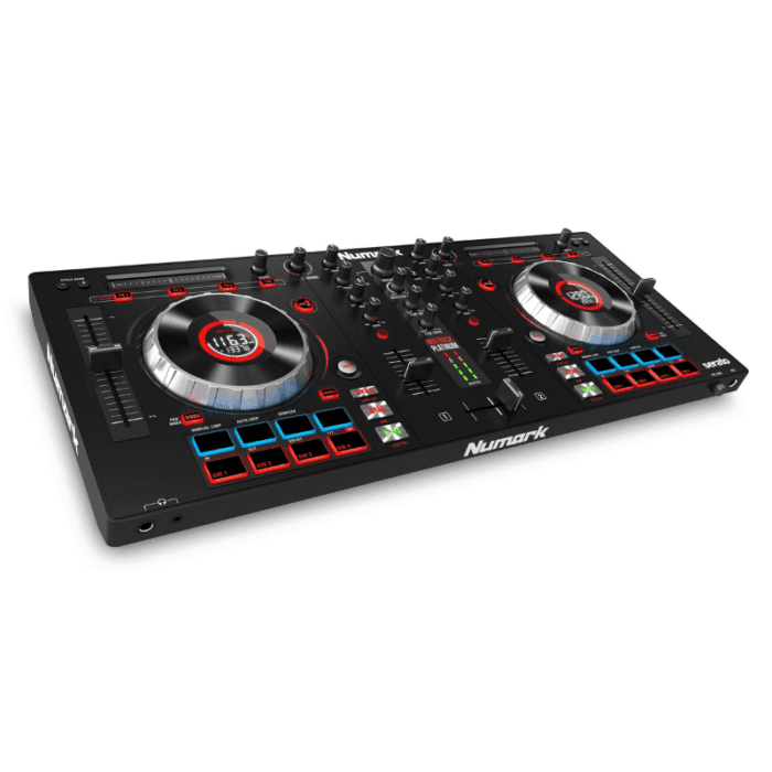Numark Mixtrack Platinum DJ Controller With Jog Wheel Display - Image 1