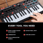 M-Audio Oxygen Pro Mini Powerful, 32-Mini-key USB MIDI Controller with Smart Controls and Auto-mapping - Image 6