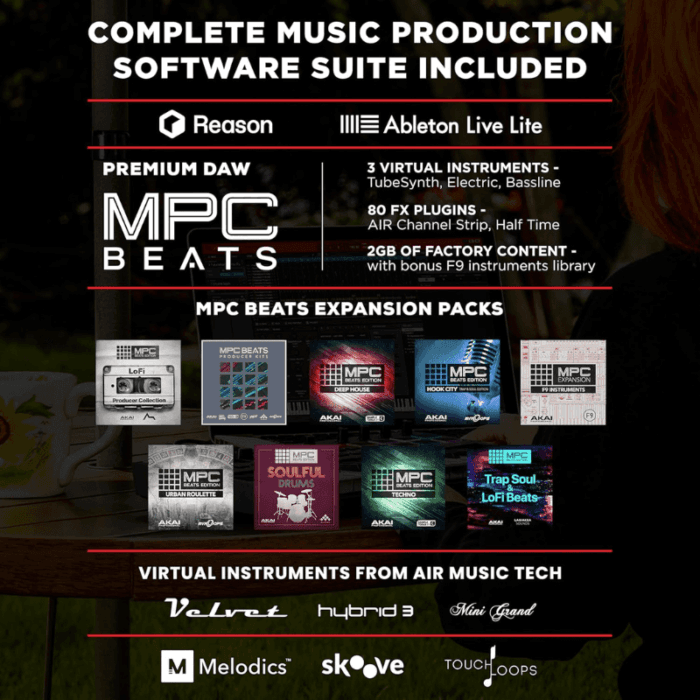 M-Audio Oxygen Pro Mini Powerful, 32-Mini-key USB MIDI Controller with Smart Controls and Auto-mapping - Image 7