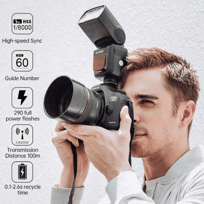GODOX TT685C II Flash for Canon Cameras - Image 9
