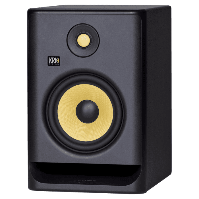 KRK RP7 Rokit G4 Professional Bi-Amp 7" Powered Studio Monitor Black  Single - Image 2