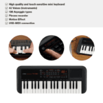 Yamaha PSS-A50 37-Keys Portable Mini Keyboard, Black - Image 3