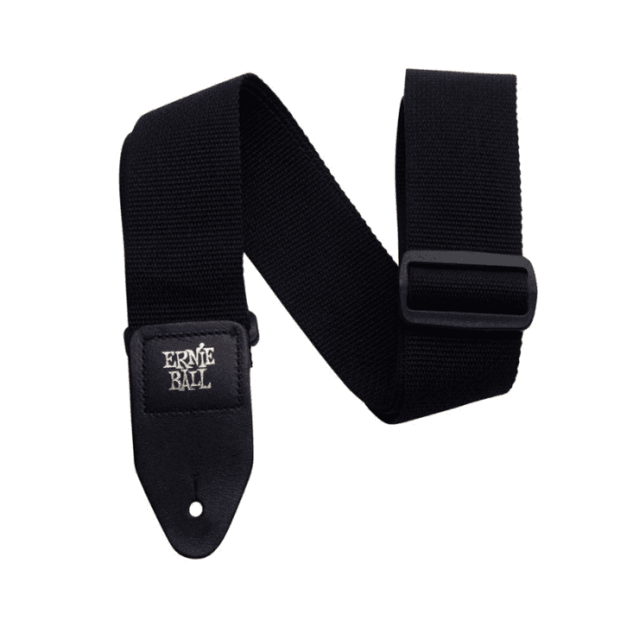 Ernieball 4037 Black Polypro Guitar Strap - Image 1