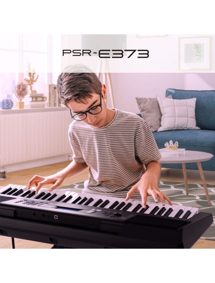 YAMAHA PSR-E373 61 Keys Portable Keyboard (Black) - Image 5