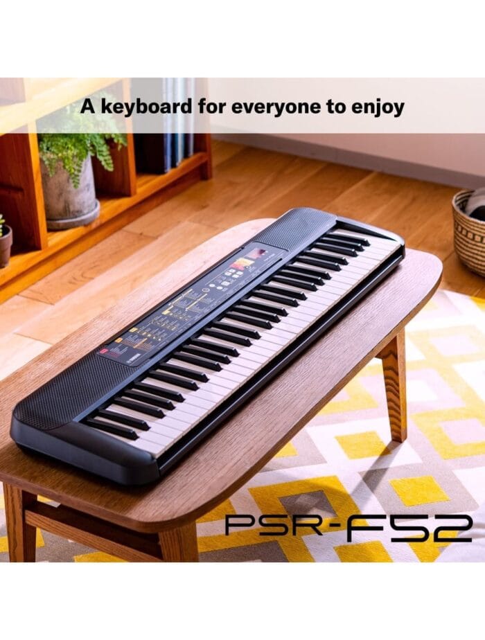 YAMAHA PSR-F52 PORTABLE KEYBOARD WITH 61 KEYS - Image 7