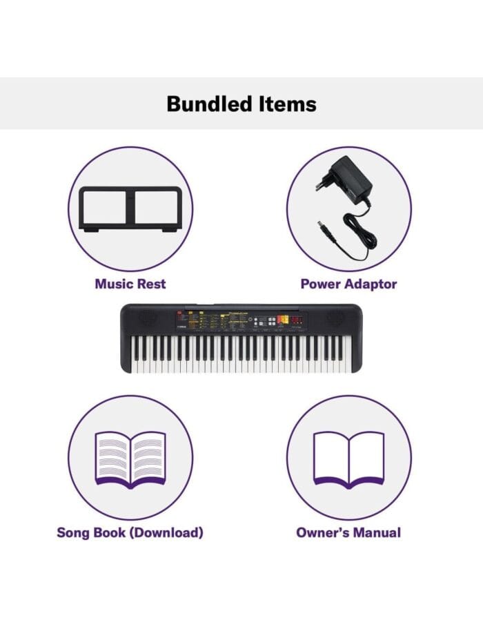 YAMAHA PSR-F52 PORTABLE KEYBOARD WITH 61 KEYS - Image 13