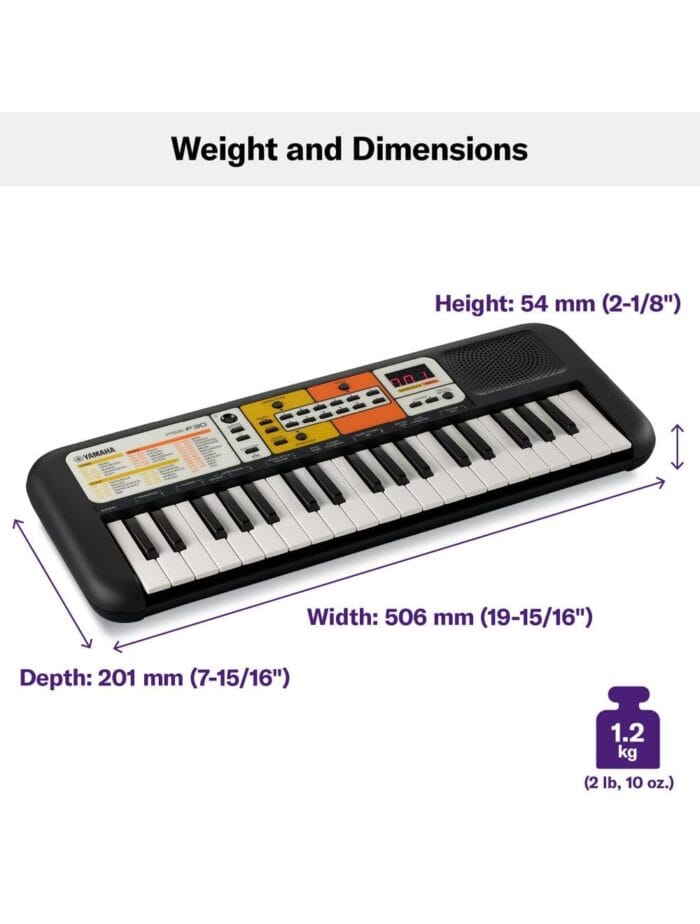 Yamaha PSS-F30, 37-Keys Portable Mini Keyboard - Image 7